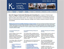 Tablet Screenshot of kmdplanning.com